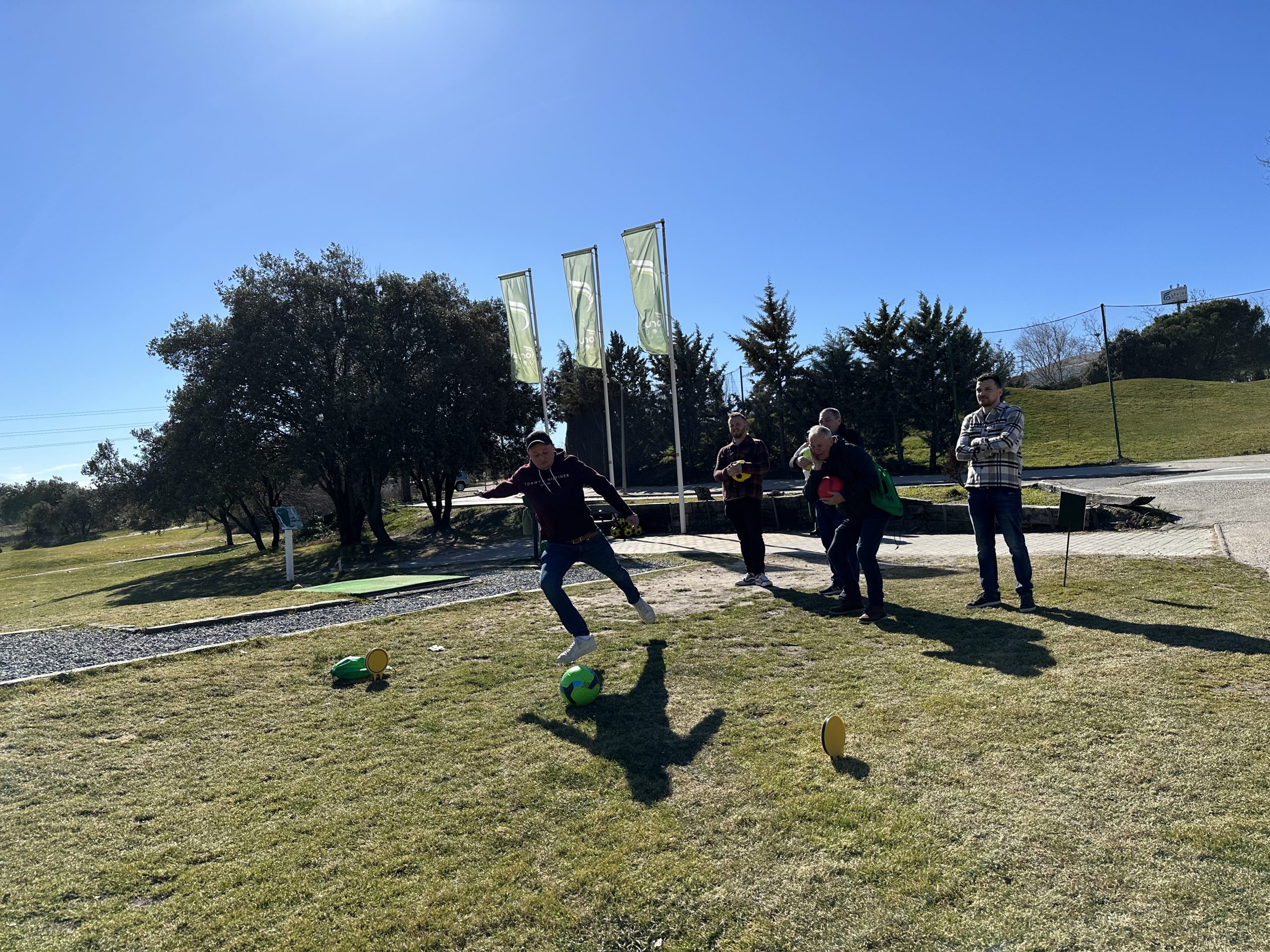 FootGolf en Madrid — vista del campo