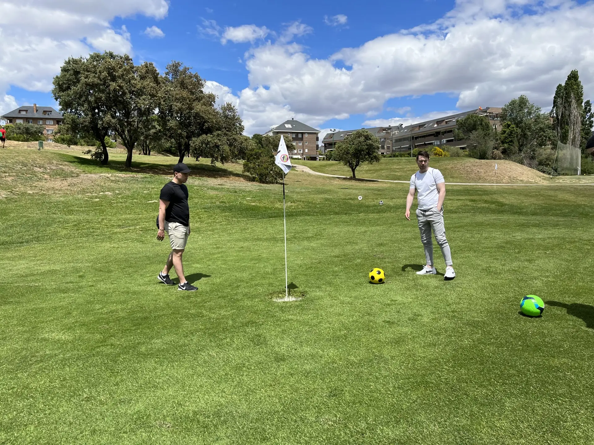 Jugadores de FootGolf