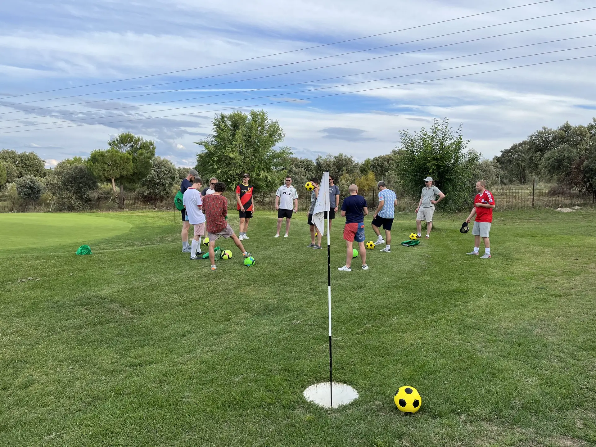 Campo de FootGolf en El Escorial